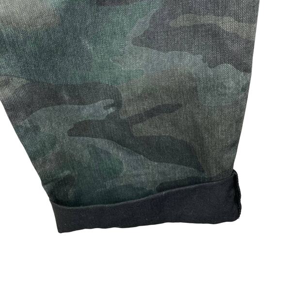 NWT Sundry Camo Utility Trousers Cargo Straight Leg Pants Drawstring Sz 3 Large - Picture 14 of 16